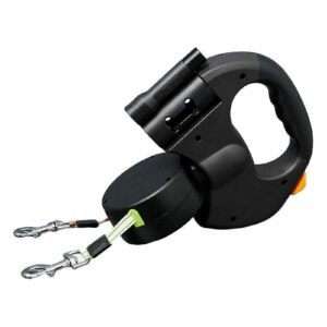 Retractable Dog Harness for Dual Dogs